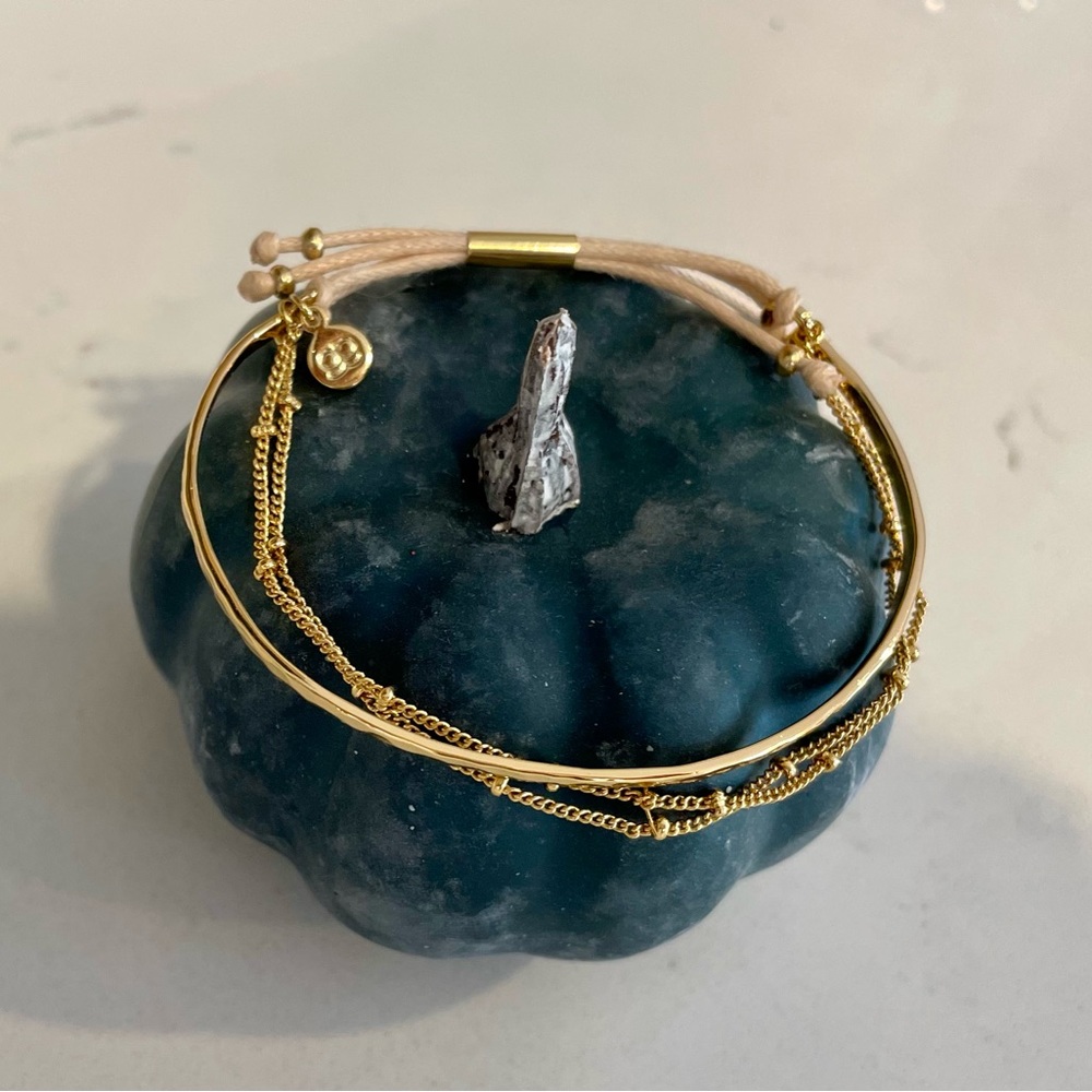 Gorjana Taner 18k Gold plated Bracelet